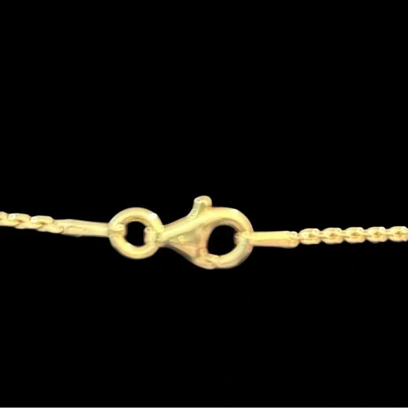 CC Logo Luxe-Inspired Pendant On Tri-Tone Sterling/Gold/Rose Gold Chain✨NWOT✨ - Picture 6 of 6